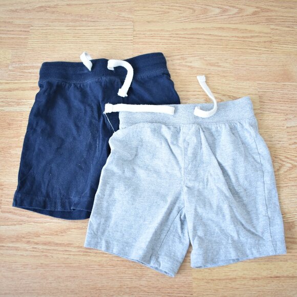 EUC Bundle of 2 Old Navy Toddler Cotton Pull on Shorts - Picture 1 of 6